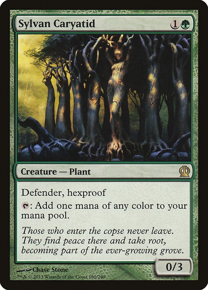 Sylvan Caryatid [Theros] Foil