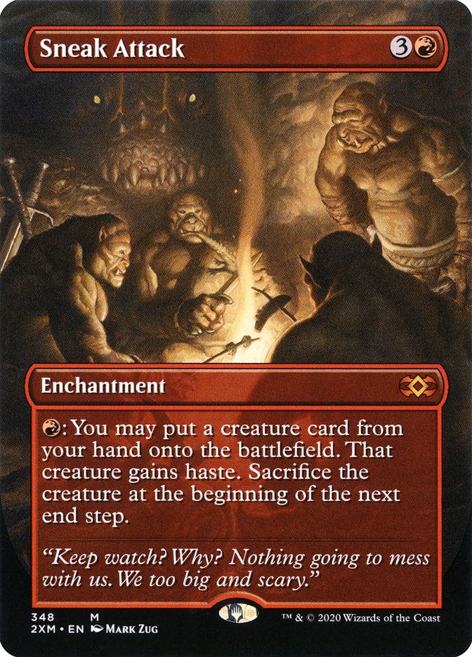 Sneak Attack (Toppers) [Double Masters] Foil