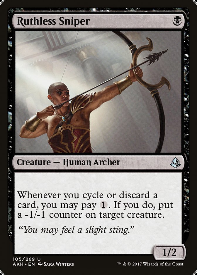 Ruthless Sniper [Amonkhet] Foil