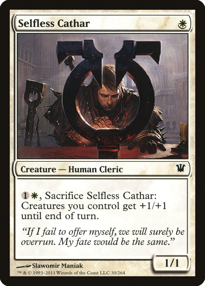 Selfless Cathar [Innistrad] Foil