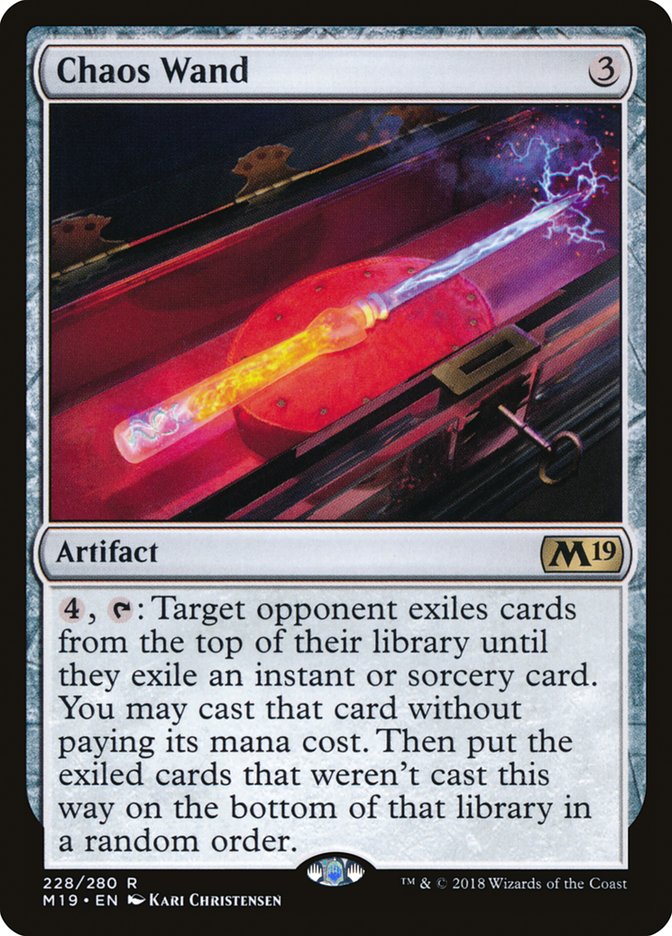 Chaos Wand [Core Set 2019] Foil