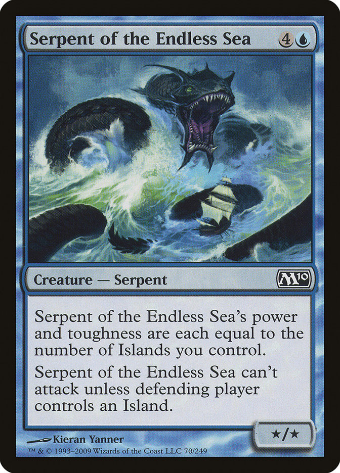 Serpent of the Endless Sea [Magic 2010] Foil