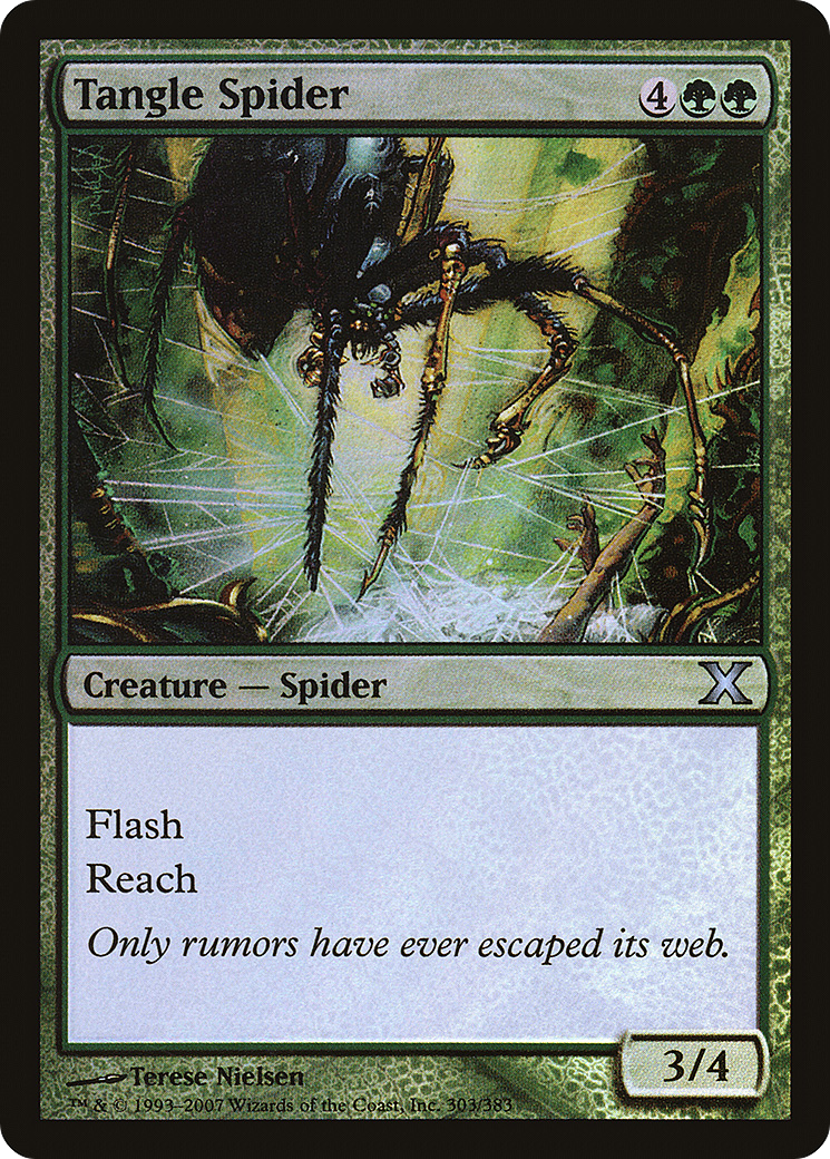 Tangle Spider  [Tenth Edition] Foil