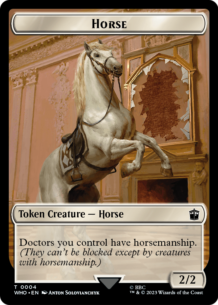 Horse  [Doctor Who Tokens]