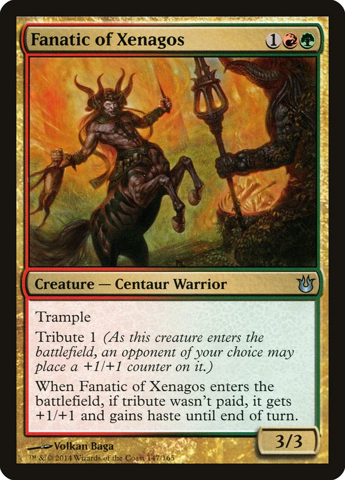 Fanatic of Xenagos [Born of the Gods] Foil