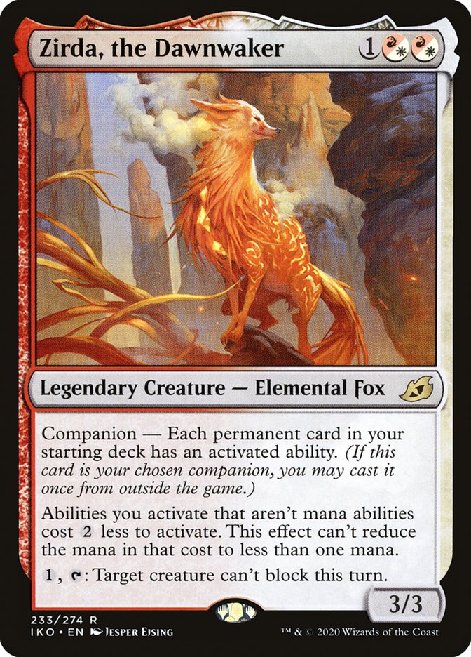 Zirda, the Dawnwaker [Ikoria: Lair of Behemoths] Foil