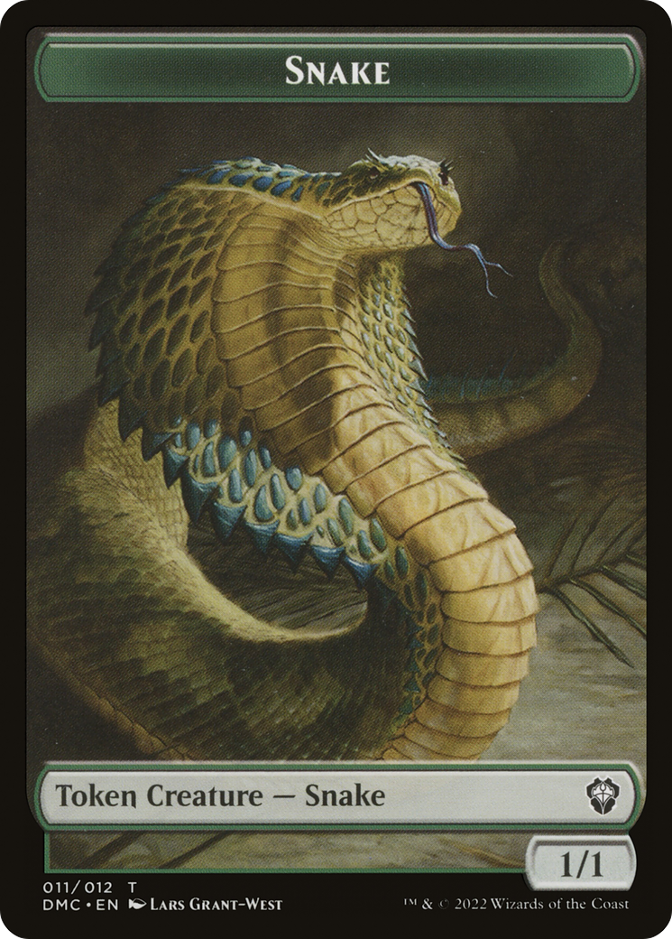 Snake  [Dominaria United Commander Tokens]