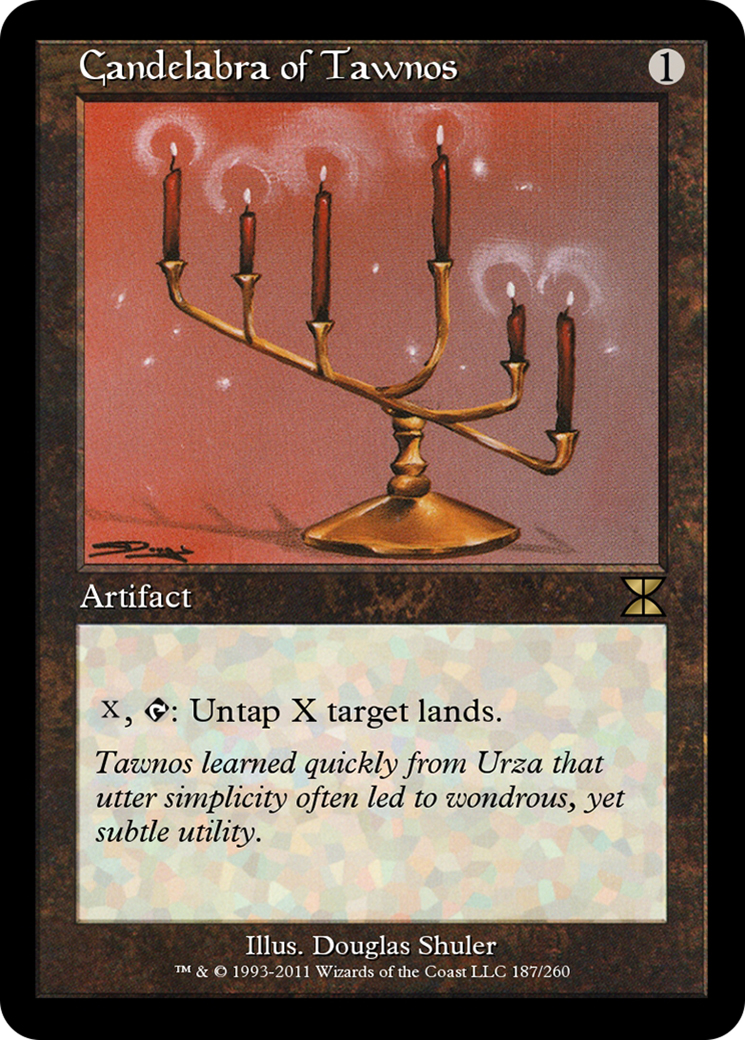 Candelabra of Tawnos  [Masters Edition IV] Foil