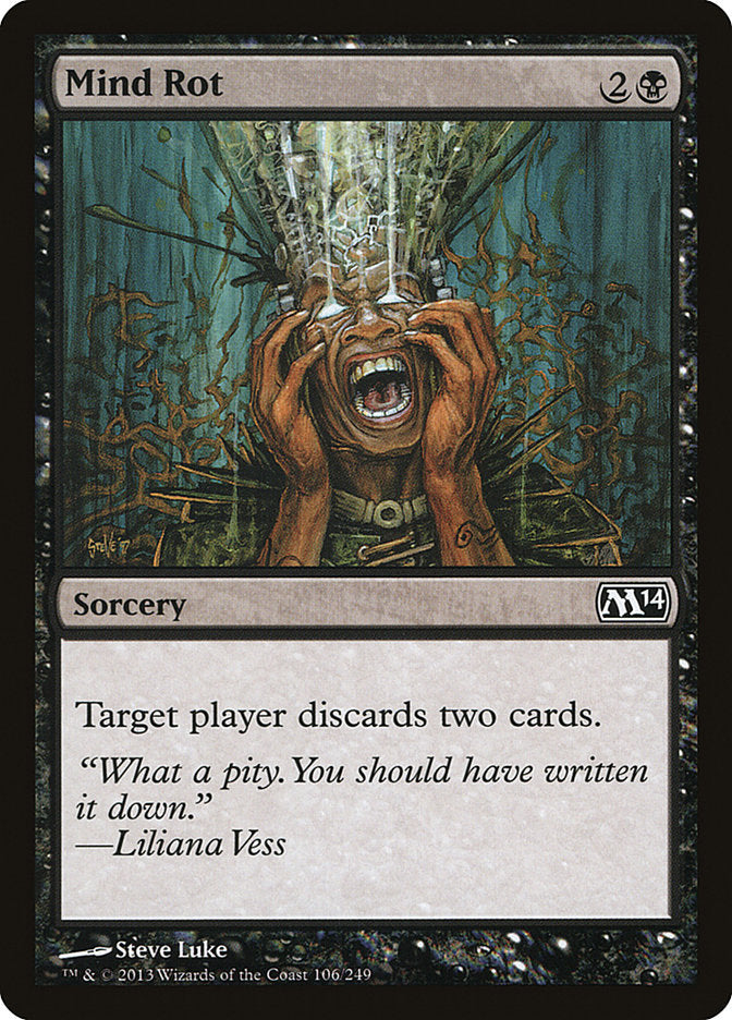 Mind Rot [Magic 2014] Foil