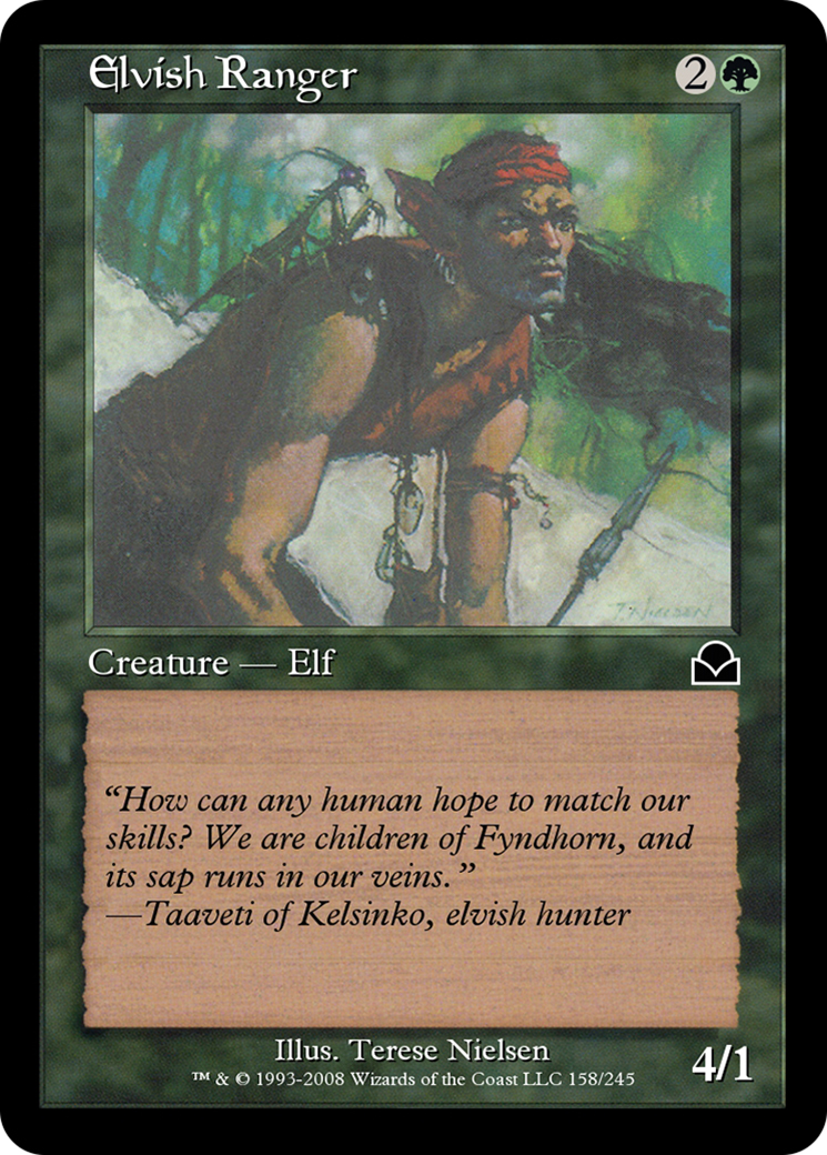 Elvish Ranger  [Masters Edition II] Foil