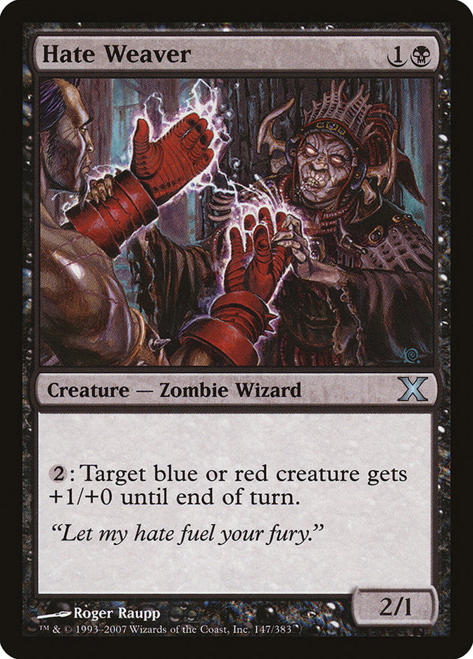 Hate Weaver [Tenth Edition] Foil