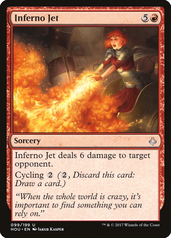 Inferno Jet [Hour of Devastation] Foil