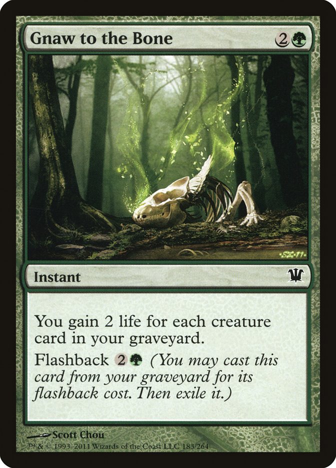 Gnaw to the Bone [Innistrad] Foil