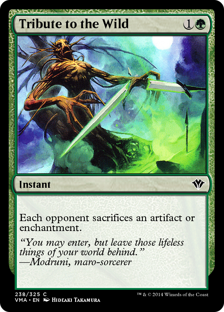 Tribute to the Wild  [Vintage Masters] Foil