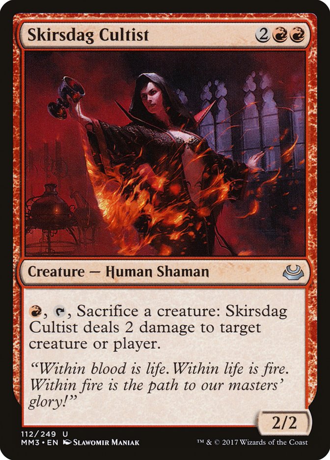 Skirsdag Cultist [Modern Masters 2017] Foil