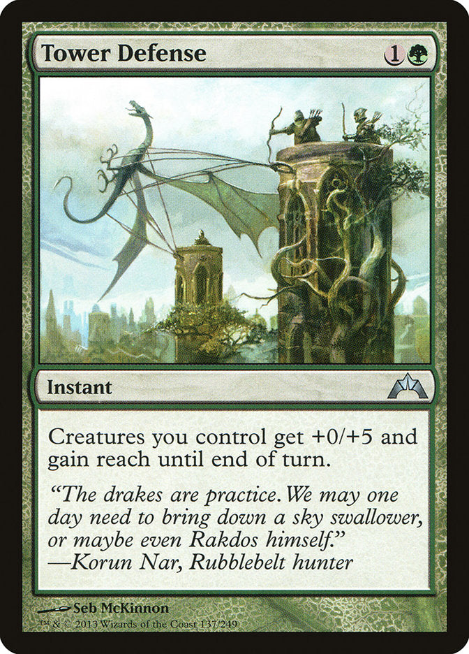 Tower Defense [Gatecrash] Foil