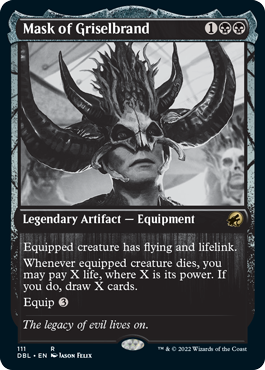 Mask of Griselbrand [Innistrad: Double Feature] Foil
