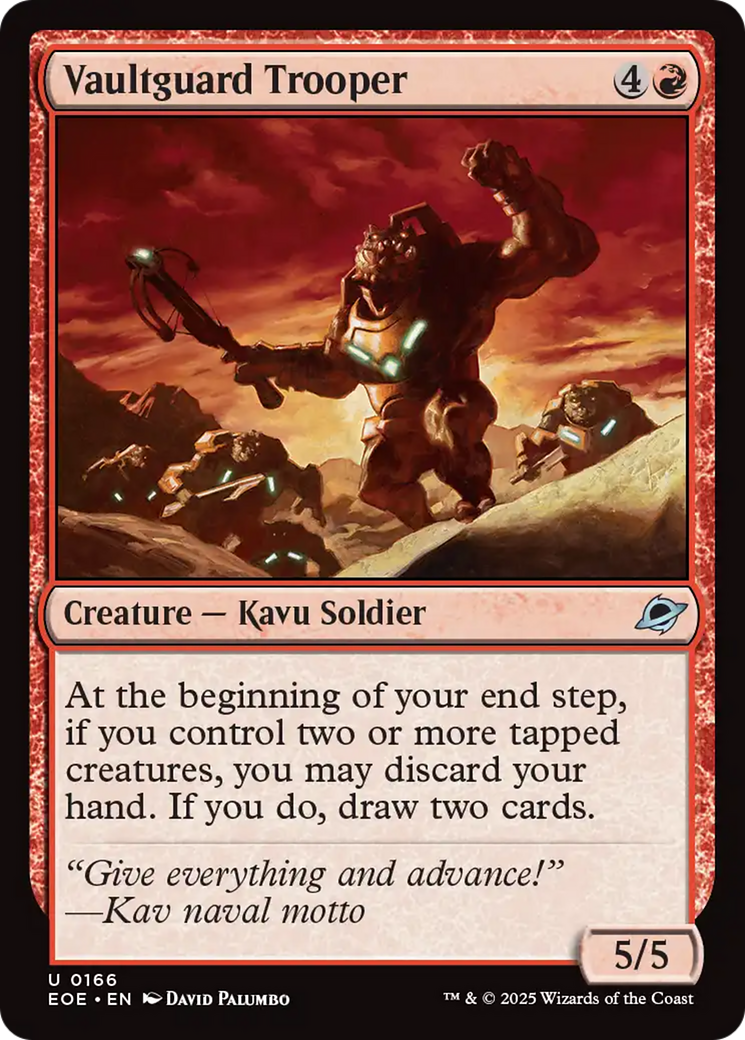 Vaultguard Trooper [Edge of Eternities] Foil