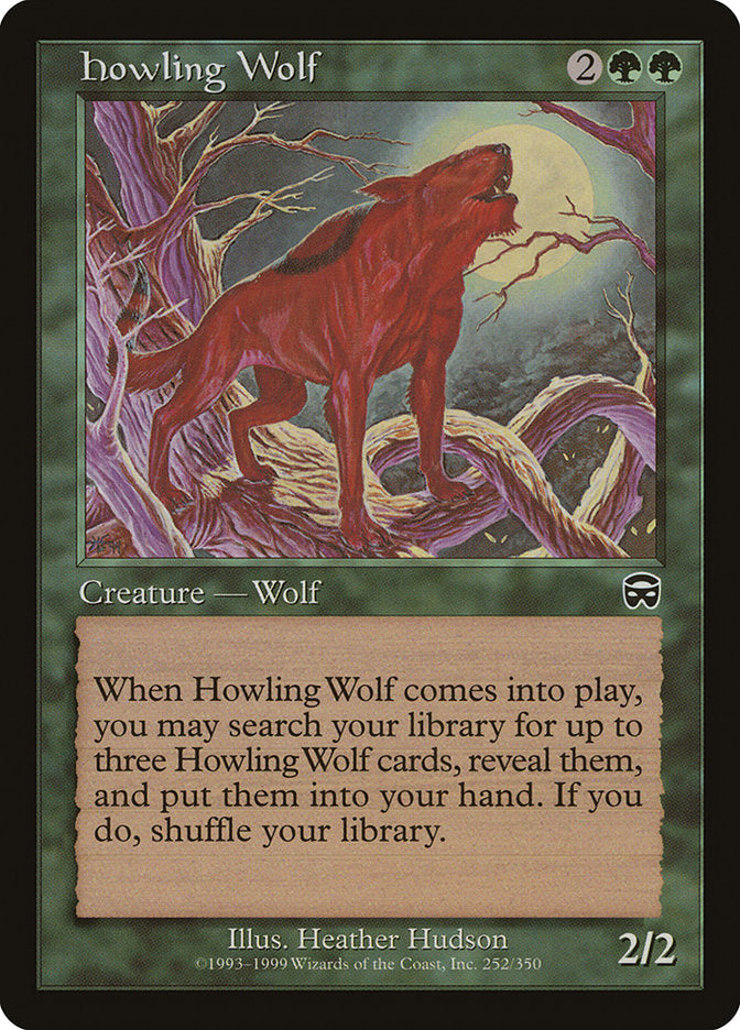 Howling Wolf [Mercadian Masques] Foil