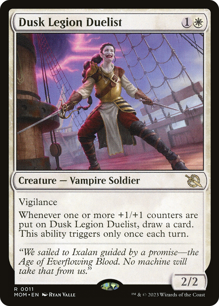 Dusk Legion Duelist [March of the Machine] Foil