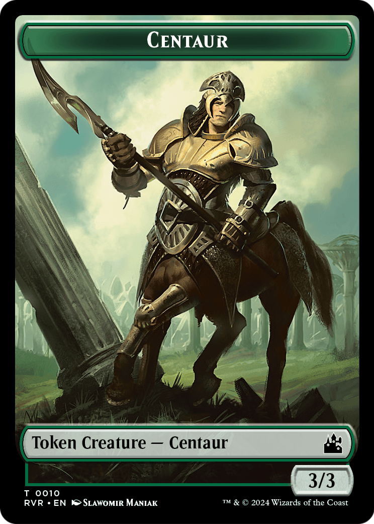 Centaur  [Ravnica Remastered Tokens] Foil