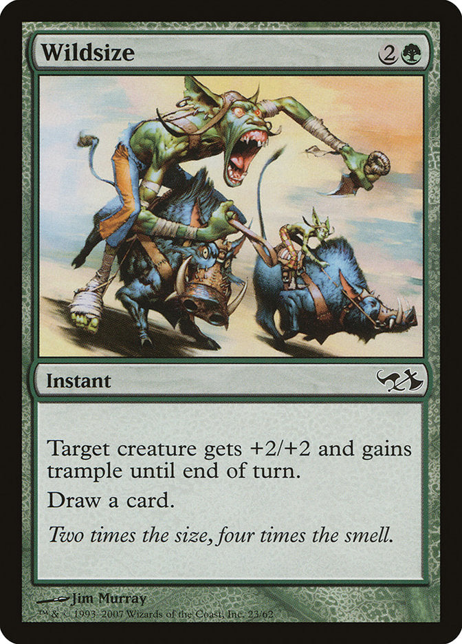 Wildsize [Duel Decks: Elves vs. Goblins] Foil