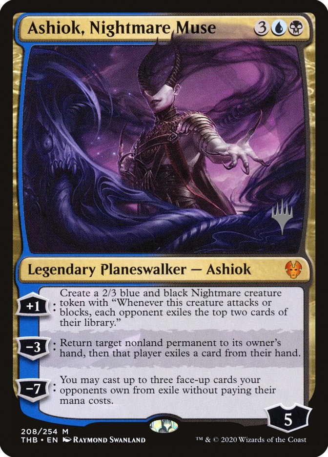 Ashiok, Nightmare Muse (Promo Pack) [Theros Beyond Death Promos] Foil