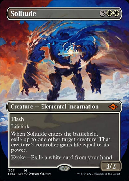 Solitude (Borderless Alternate Art) [Modern Horizons 2] Foil
