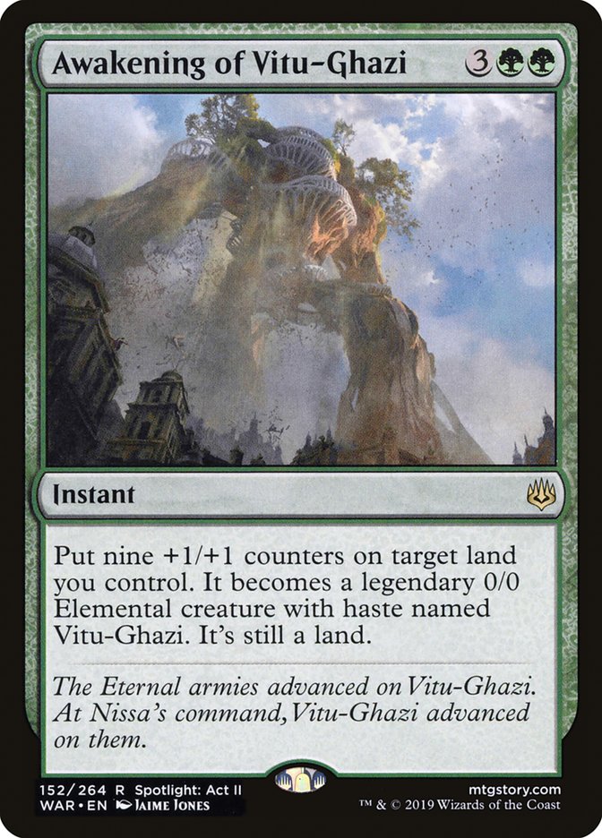 Awakening of Vitu-Ghazi [War of the Spark] Foil