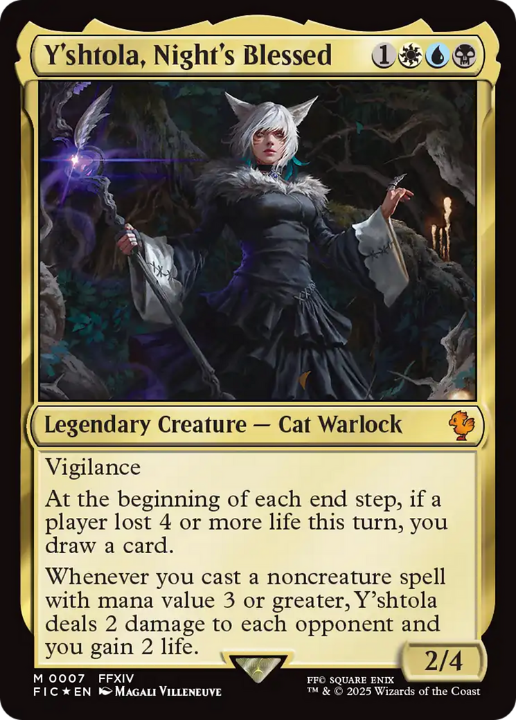 Y'shtola, Night's Blessed [FINAL FANTASY Commander] Foil
