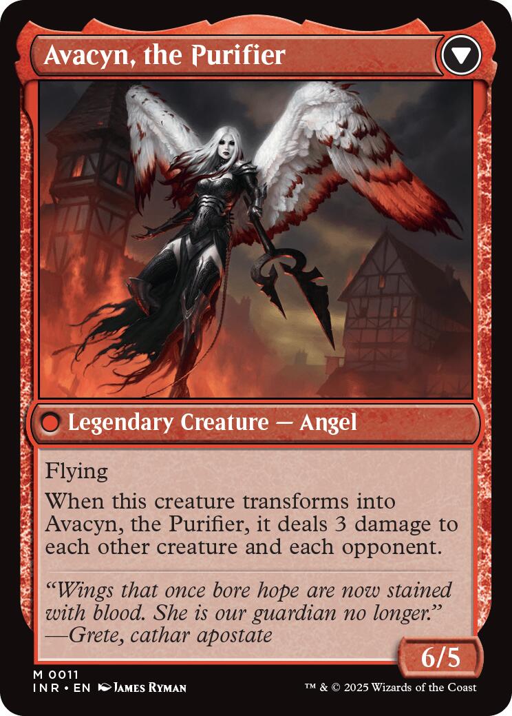 Archangel Avacyn // Avacyn, the Purifier [Innistrad Remastered] Foil