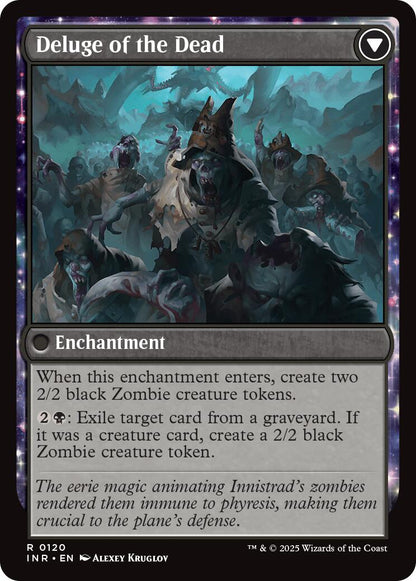 Invasion of Innistrad // Deluge of the Dead [Innistrad Remastered] Foil