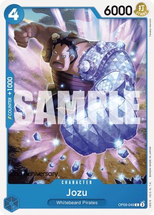 Jozu (OP09-049) - [Emperors in the New World: 2nd Anniversary Tournament Cards]