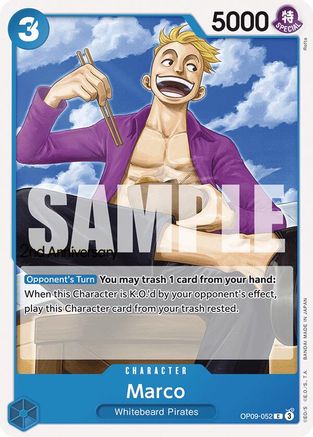 Marco (OP09-052) - [Emperors in the New World: 2nd Anniversary Tournament Cards]
