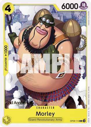 Morley (OP09-113) - [Emperors in the New World: 2nd Anniversary Tournament Cards]