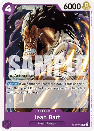 Jean Bart (OP09-066) - [Emperors in the New World: 2nd Anniversary Tournament Cards]