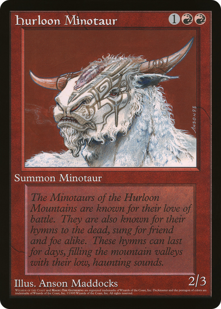 Hurloon Minotaur  [Oversized 90's Promos]