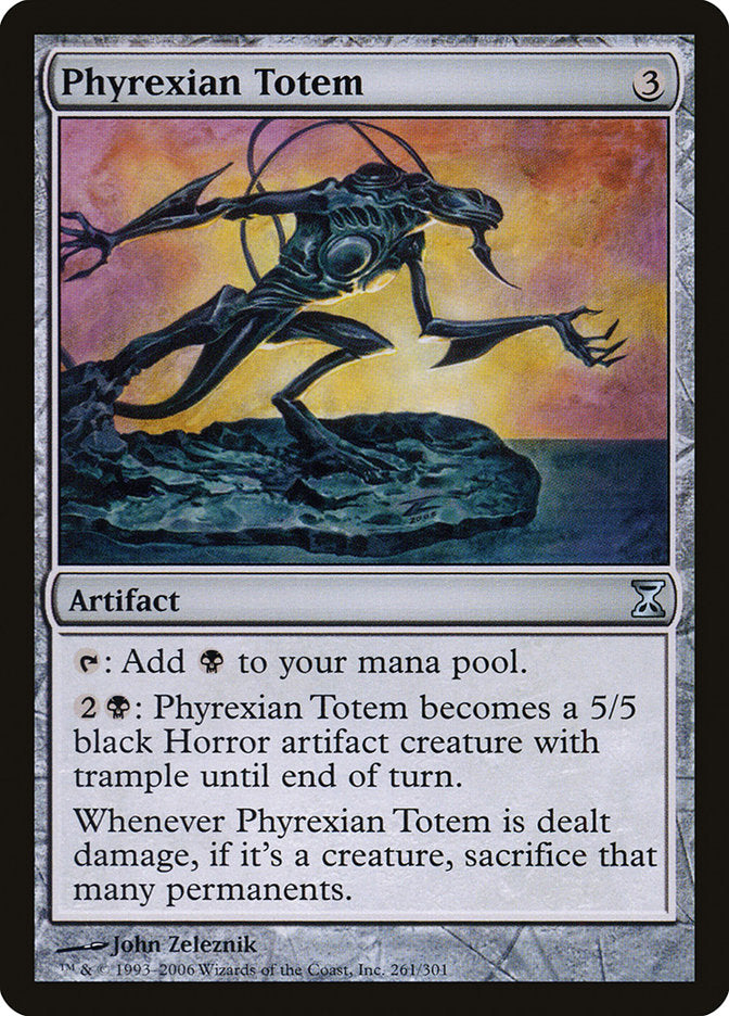 Phyrexian Totem [Time Spiral] Foil