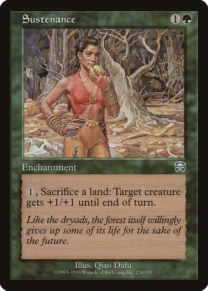 Sustenance [Mercadian Masques] Foil