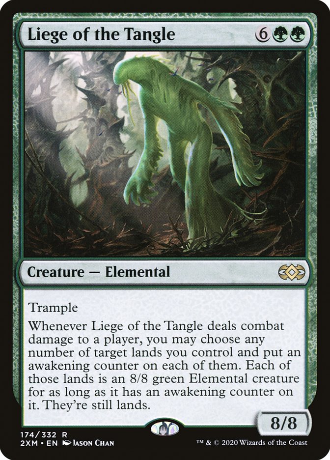 Liege of the Tangle [Double Masters] Foil