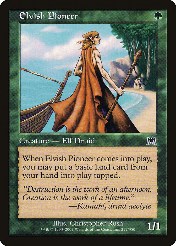 Elvish Pioneer [Onslaught] Foil