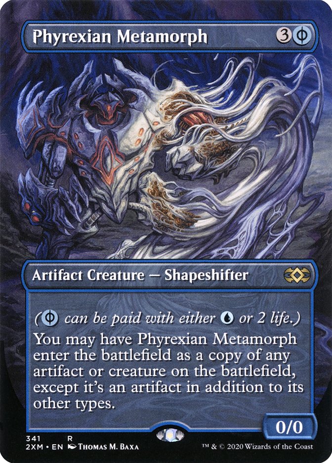 Phyrexian Metamorph (Toppers) [Double Masters] Foil