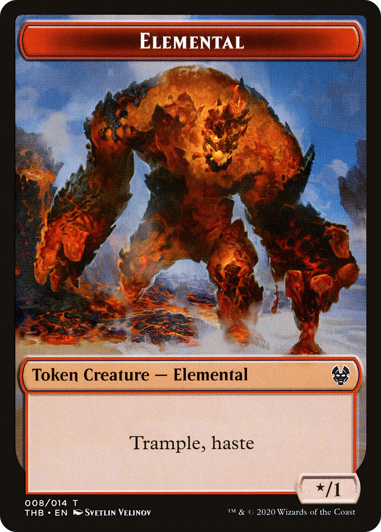 Elemental  [Theros Beyond Death Tokens]