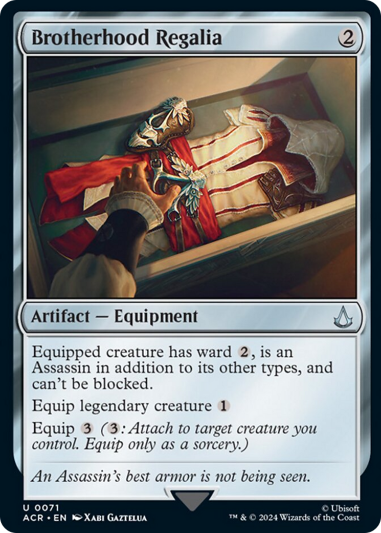 Brotherhood Regalia [Assassin's Creed] Foil