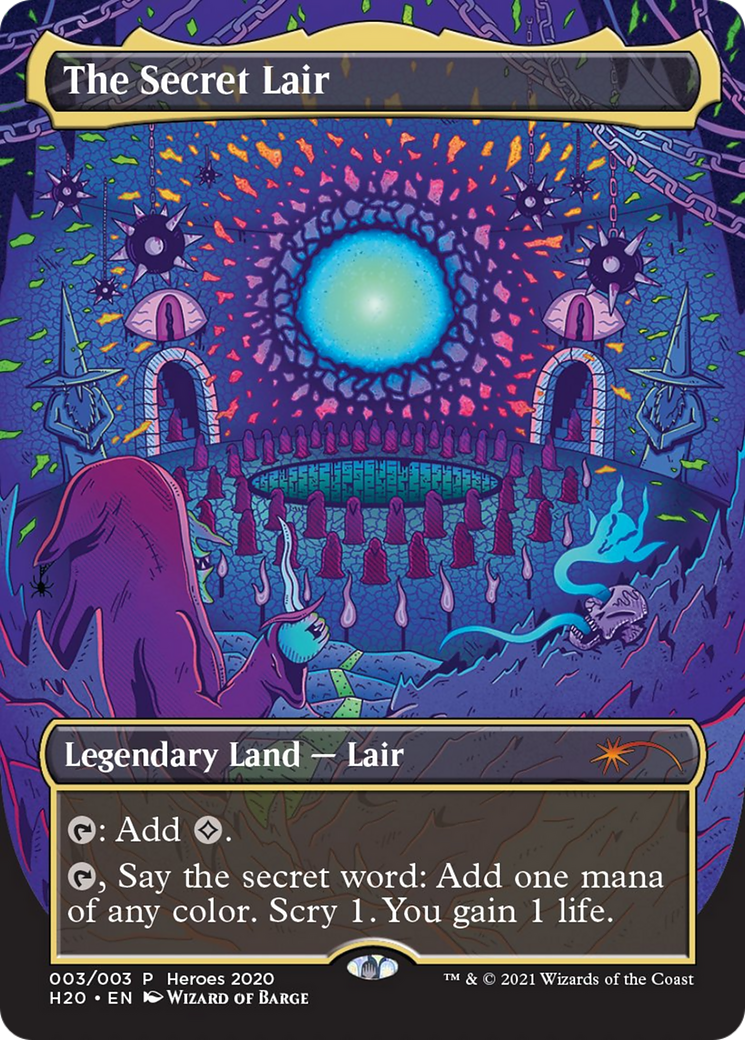 The Secret Lair  [2020 Heroes of the Realm] Foil