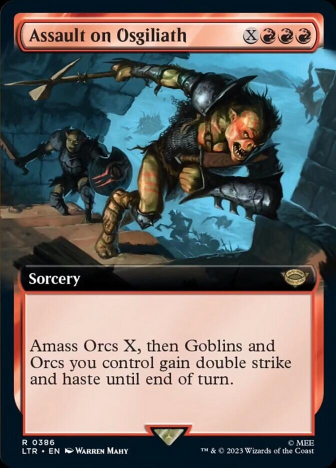 Assault on Osgiliath (Extended Art) [The Lord of the Rings: Tales of Middle-Earth] Foil