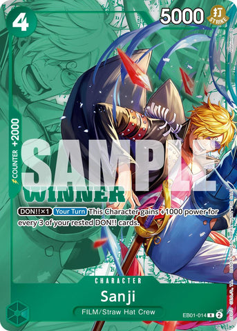 Sanji (Winner Pack 2025 Vol. 1) [One Piece Promotion Cards]