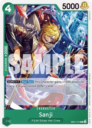 Sanji (Tournament Pack 2025 Vol. 1) (EB01-014) - [One Piece Promotion Cards]