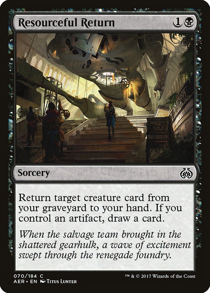 Resourceful Return [Aether Revolt] Foil
