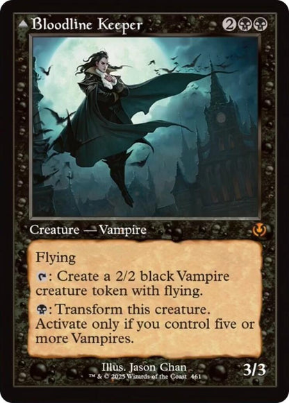 Bloodline Keeper // Lord of Lineage (Retro Frame) [Innistrad Remastered] Foil
